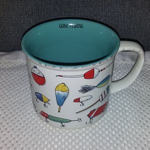 12oz Gone Fishing mug. THINK Christmas for your Fi